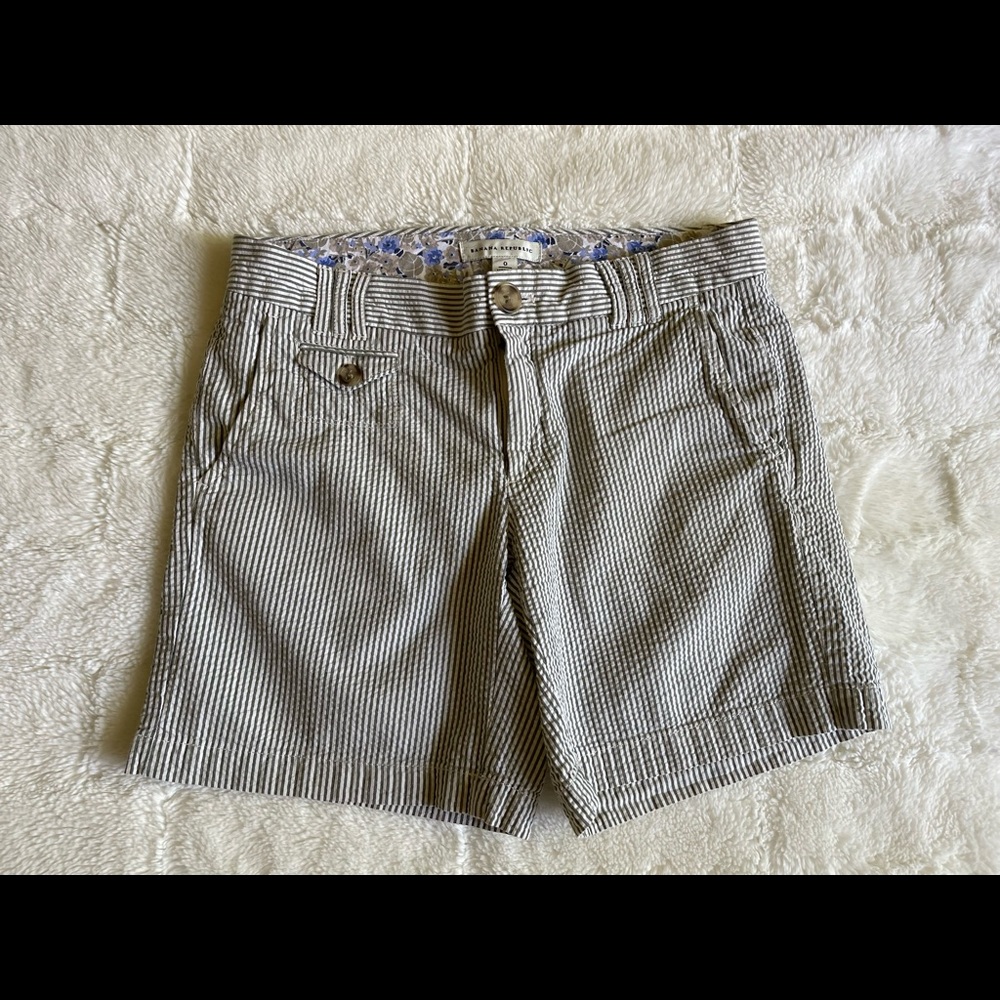 Banana republic shorts size 0